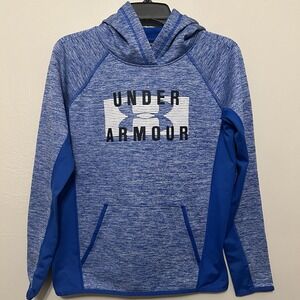 Under Armour Women's Storm Armour ColdGear Hooded Fleece Blue/White/Black Size X